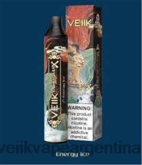 VEIIK Airo Pod Argentina 0ZL0249 hielo energético | VEIIK Micko MAX vaporizador desechable 1500 inhalaciones