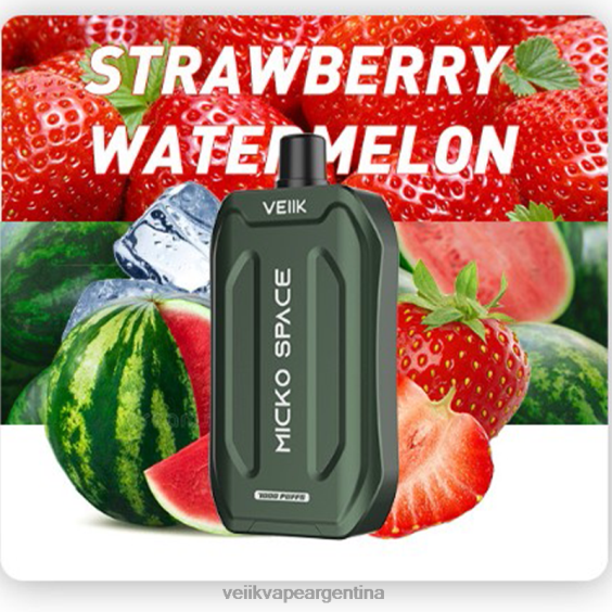 VEIIK Argentina 0ZL0233 sandia fresa | VEIIK Micko Space vape desechable 7000 inhalaciones