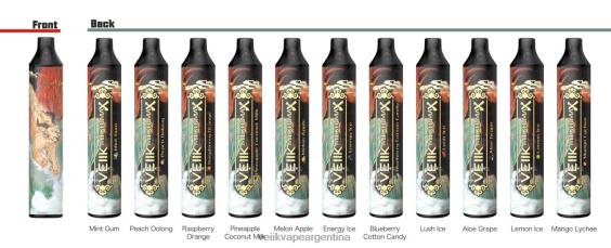 VEIIK Argentina 0ZL0243 áloe uva | VEIIK Micko MAX vaporizador desechable 1500 inhalaciones