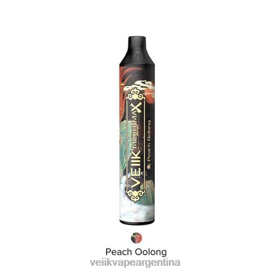 VEIIK Vape Buenos Aires 0ZL0212 melocotón oolong | VEIIK Micko Max vaporizador desechable 1500 inhalaciones