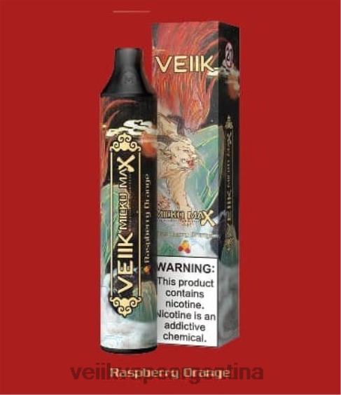 VEIIK Vape Buenos Aires 0ZL0252 naranja frambuesa | VEIIK Micko MAX vaporizador desechable 1500 inhalaciones