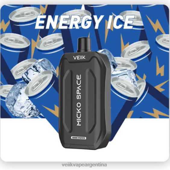 VEIIK Vape Price 0ZL0234 hielo energético | VEIIK Micko Space vape desechable 7000 inhalaciones