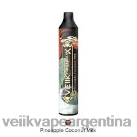 VEIIK Vape Price 0ZL0244 leche de coco piña | VEIIK Micko MAX vaporizador desechable 1500 inhalaciones