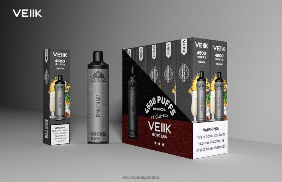 VEIIK Vape Price 0ZL024 piña colada | VEIIK Micko Era 4500 inhalaciones desechables de 30 mg