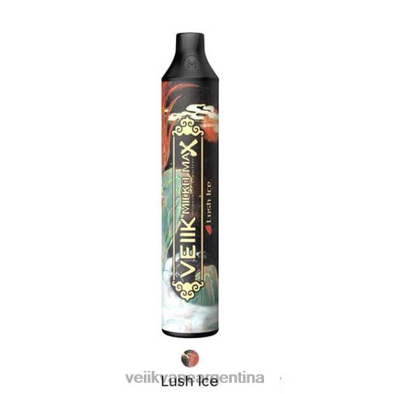 VEIIK Vape Review 0ZL0245 hielo exuberante | VEIIK Micko MAX vaporizador desechable 1500 inhalaciones
